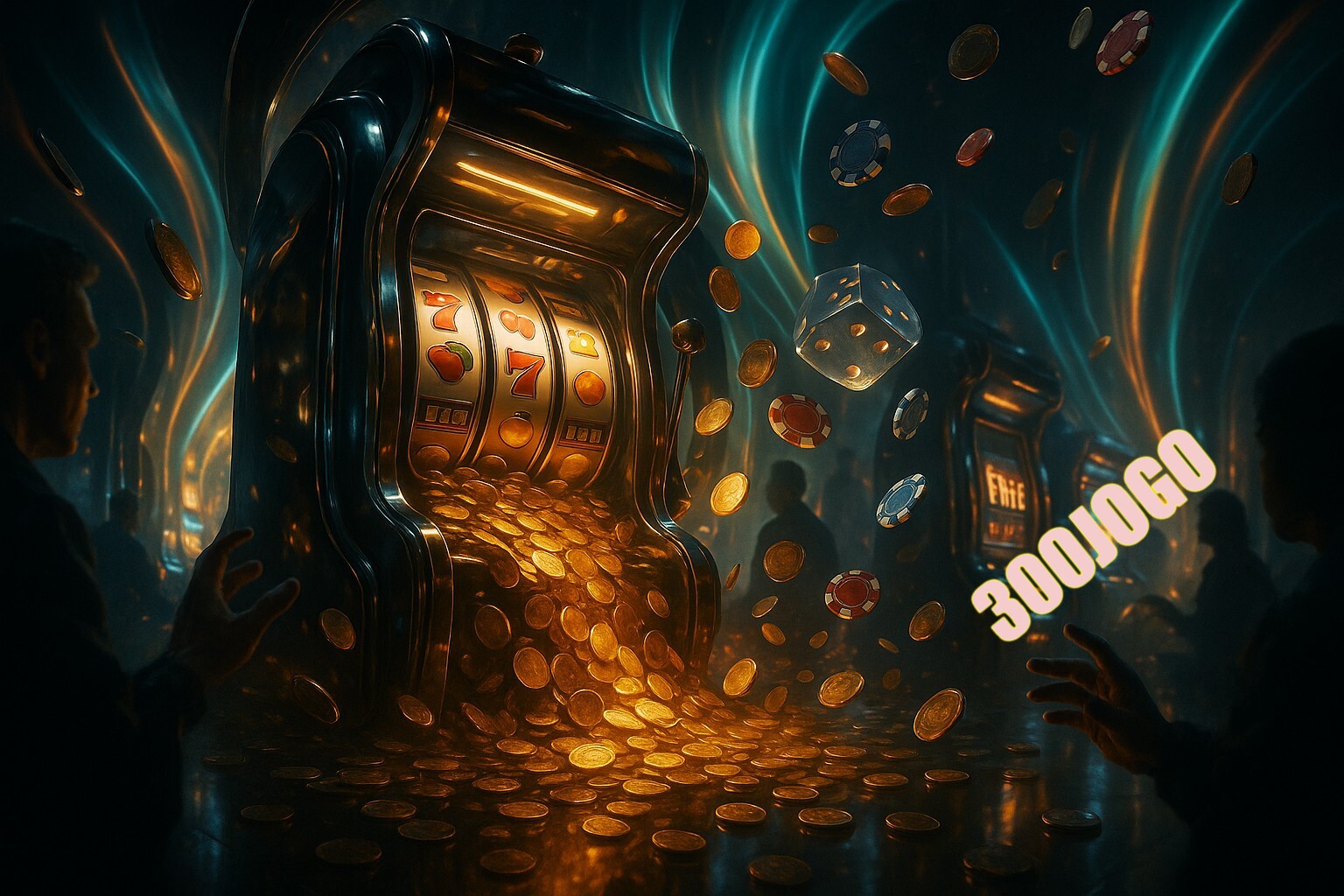 Diversos jogos de caça-níqueis
